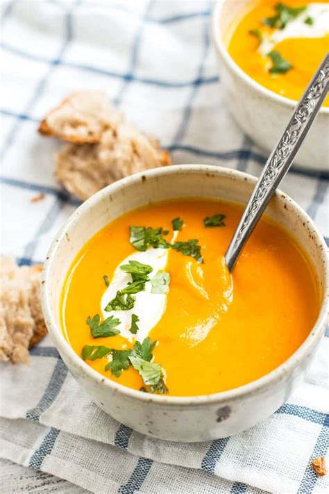 Thai Spiced Carrot Soup