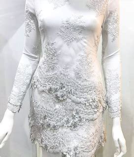 Dapatkan diskon baju pengantin hanya di bukalapak. baju nikah putih 2017 | Renda kebaya, Pakaian modern ...