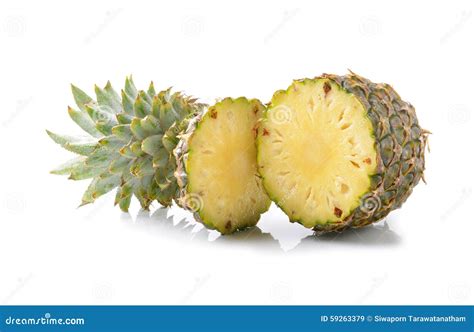 Fresh Whole Pineapple Stock Image Image Of Juice Color 59263379
