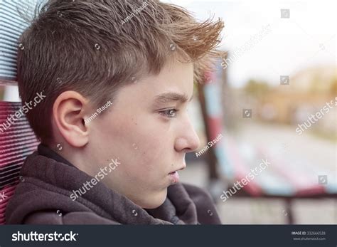 Portrait Teenage Boy Profile Stock Photo 332666528 Shutterstock