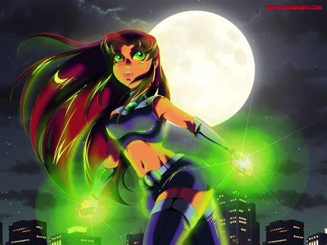 Starfire Color By Erohd On Deviantart