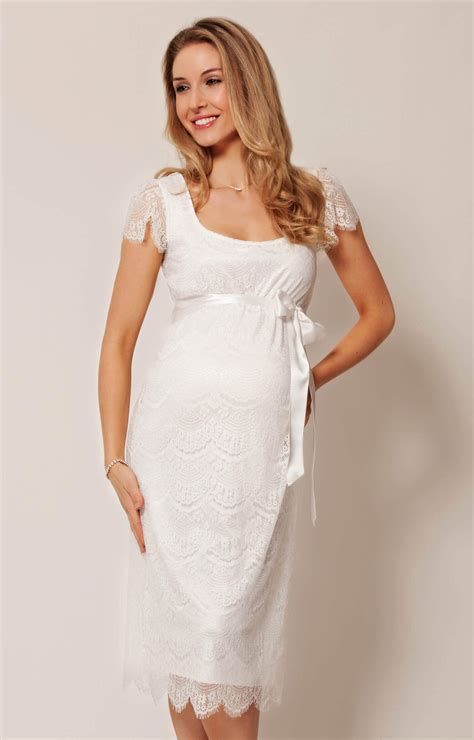 Flutter Maternity Dress Ivory Maternity Wedding Dresses Evening Wear