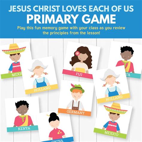 Pin On Lds Primary Games