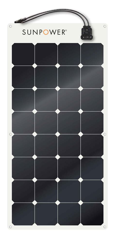 Sunpower Spr E Flex 100 Flexible 100 Watt Solar Panel From Sunpower