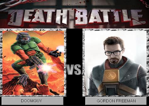 Death Battle Doomguy Vs Gordon Freeman By Gunnurboyexo On Deviantart