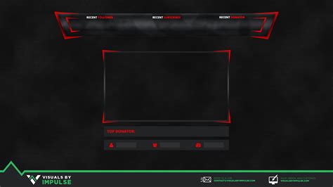 Red Wasteland Free Stream Overlay