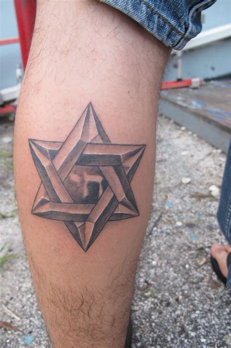 Star Of David Tattoo Done By Tatiana Esmeralda Shop Bad Habits
