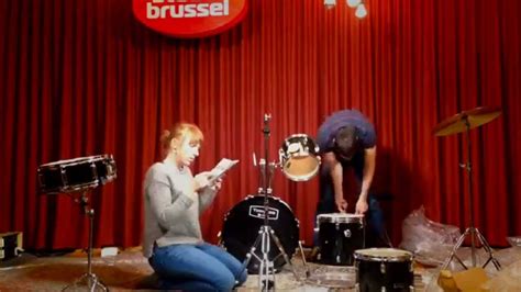 À propos de studio brussel. Studio Brussel: Linde drumt - YouTube