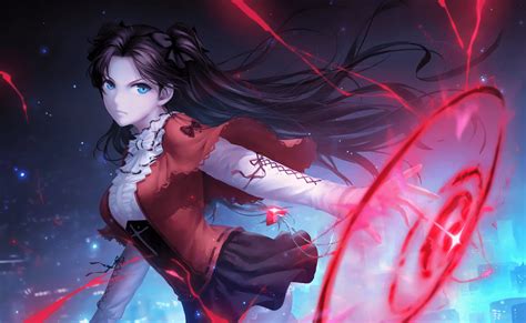 Rin Fate Stay Night Unlimited Blade Works Wallpaper Gambarku