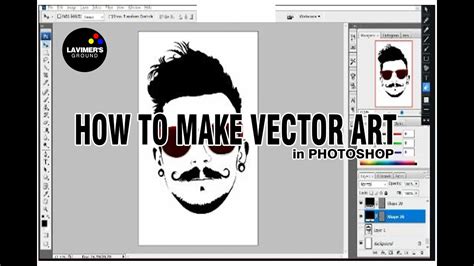 Tutorial How To Create Vector Art Using Photoshop Part 1 Vector