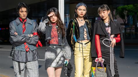 the best street style at shanghai fashion week fall 2021 global fashion report
