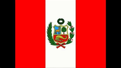 Himno Nacional Del Perú Y Bandera National Anthem Of Peru And Flag Hd 1080 P Youtube