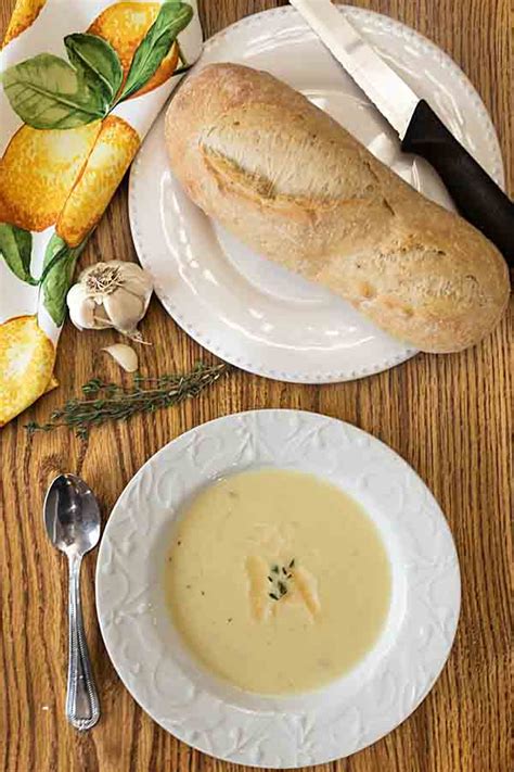 Creamy Roasted Garlic Soup Art Of Natural Living