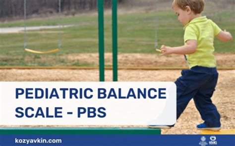 Pediatric Balance Scale Pbs