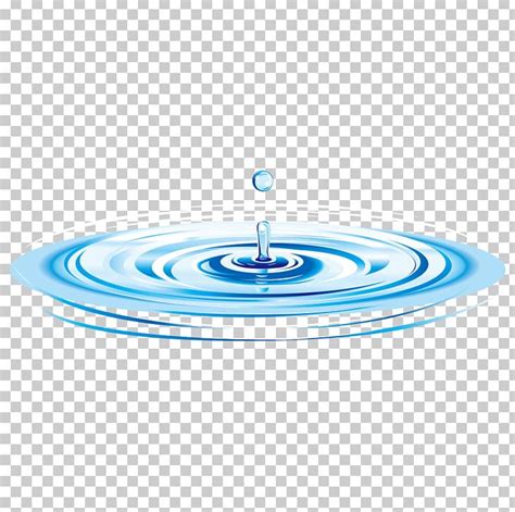 Ripple Water Png Clipart Animation Blue Circle Creative Drop Free