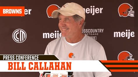 Bill Callahan As A Coach Youre Preparing All Your Guys To Start Cleveland Browns Youtube