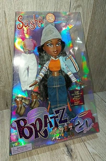 Bratz 2021 Dolls 20th Anniversary Sasha Collectors Edition Brand New