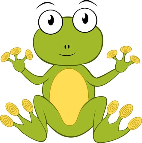 Cute Animated Frogs Clipart Best