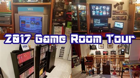 2017 Game Room Tour Complete Overview Of Our Video Game
