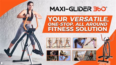 Best Maxi Glider 360 Slim Easy Stride Workout Air Walker And Air Glider
