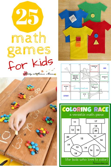 25 Math Games For Kids ⋆ Sugar Spice And Glitter