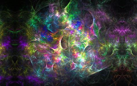 Fractal Rainbows Wallpaper And Background Image 1680x1050 Id424401