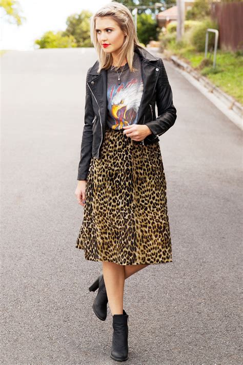 Seriously Cool Leopard Print Skirt From Minkpink The Forever Running