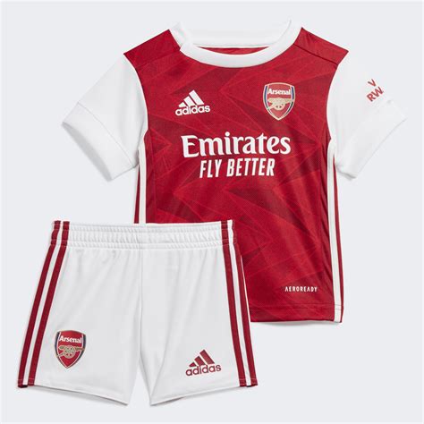 Adidas Arsenal Home Infant Kit 20202021 Adidas From Excell Sports Uk