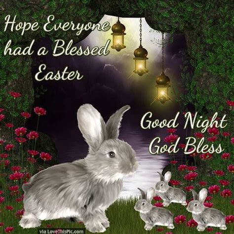 10 Best Good Night Happy Easter Quotes Sayings And Images