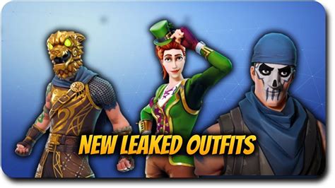 Fortnite Battle Royale New Leaked Outfits St Pattys Day And Athena
