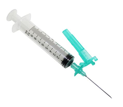 Syringe With Safety Needle 25ml 5ml 10ml 21g 22g Hypodermic — Raymed