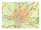 Hamburg Germany Map Europe