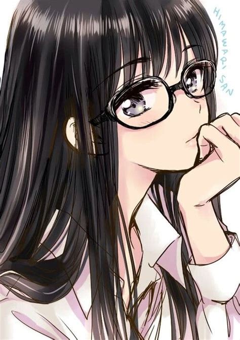Anime Girl With Glasses Manga Girl Manga Anime Fanarts Anime Anime Neko Art Kawaii Kawaii