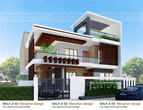 26 Likes 0 Comments House Elevation Designs Balaji3dd On