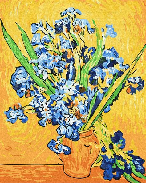Vincent Van Gogh Irysy Malowanie Po Numerach Na Blejtramie Artnapi