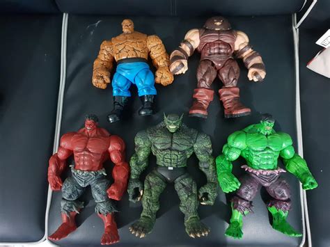 Still Best Red Hulk Comicfiguren Diamond Select Toys Marvel Select Red Hulk Action Figure