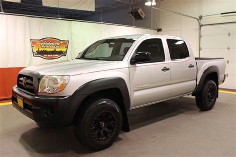 2008 Toyota Tacoma Double Cab Silver Prerunner V6 Automatic One Owner