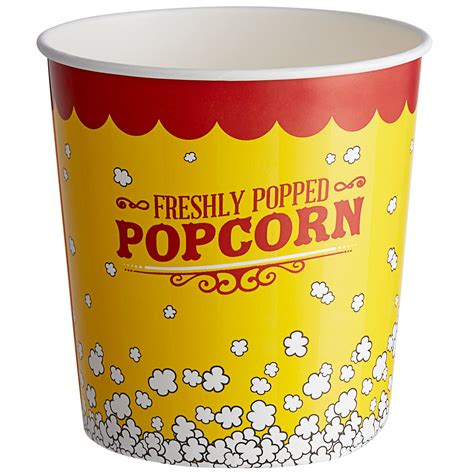 Popcorn Bucket Disposable 130 Oz 150case