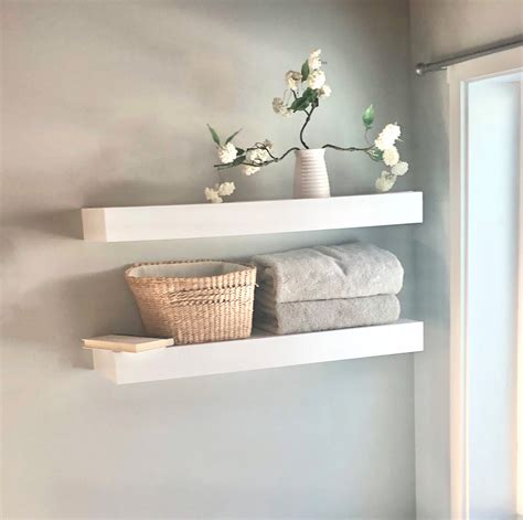 What Are The Best Floating Shelves Everything Bathroom
