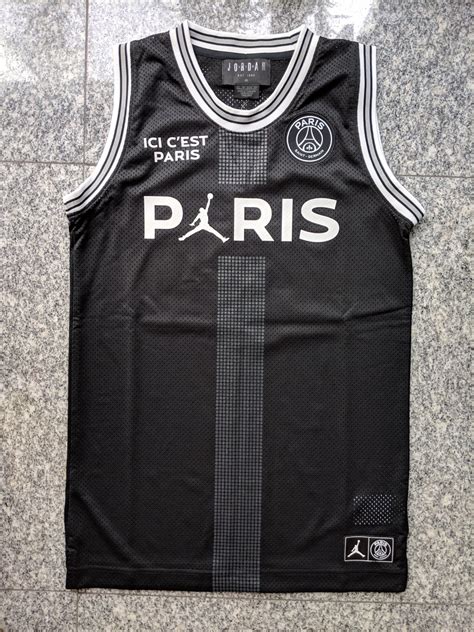 Psg X Jordan Basketball Jersey  Michael Jordan 23 Paris Saint Germain