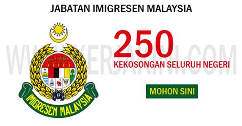 ● pegawai imigresen gred kp19 (jabatan imigresen malaysia). JAWATAN KOSONG KERAJAAN JABATAN IMIGRESEN MALAYSIA ...