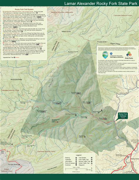 Rocky Fork State Park Campground Map The World Map