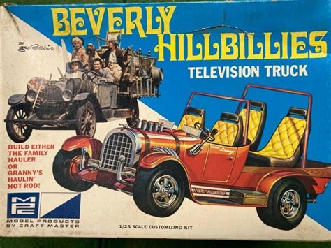Vintage 1968 Mpc 125 Beverly Hillbillies Television Truck Model Kit