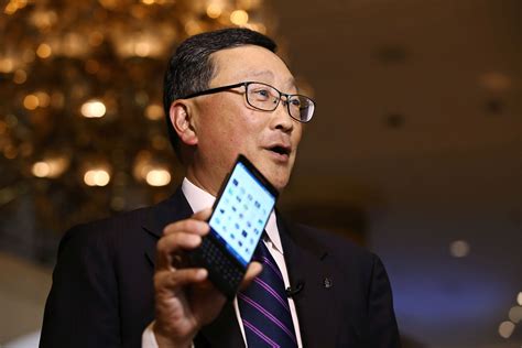 Blackberry Ceo Says Hes Hit Tipping Point In Company Turnaround