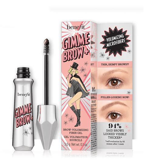 Gimme brow+ volumizing eyebrow gel | Eyebrow gel, Benefit cosmetics gimme brow, Fibre gel