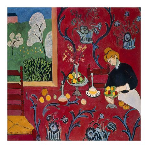 The Red Room 18w X 18h X 075d Henri Matisse Touch Of Modern