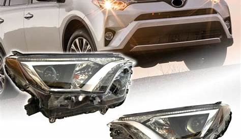 2018 toyota rav4 headlights