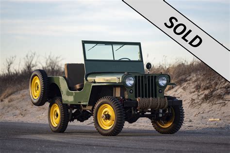 1947 Willys Cj 2a For Sale Automotive Restorations Inc — Automotive