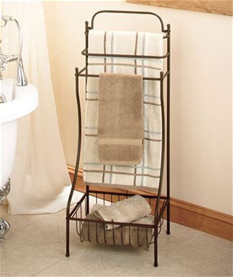 Every household's bathroom is different. Bronze Color Floor Standing Towel Rack for Bathroom! Sold Out