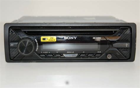 Sony Cdx G1200u In Dash Cdamfm Car Stereo Receiver Mega Bass Usb P